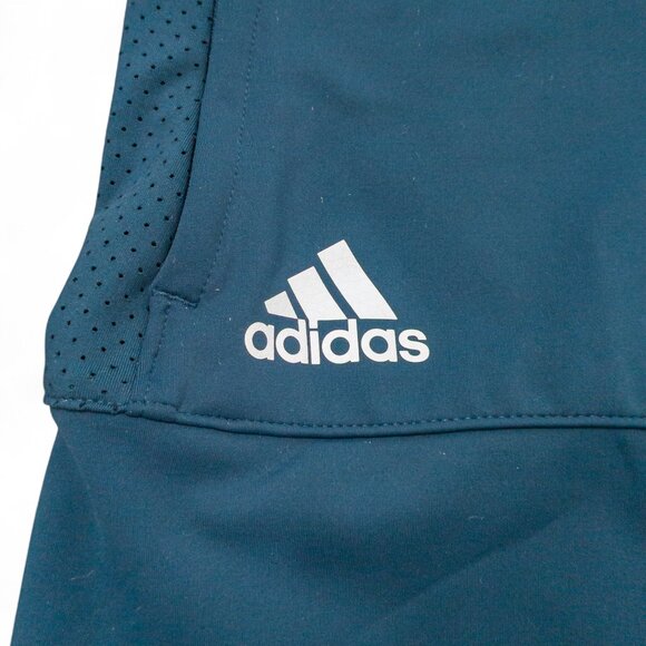 Adidas Crew-Navy Perforated Full-Zip Golf Jacket | NWT Women’s S - Picture 4 of 14
